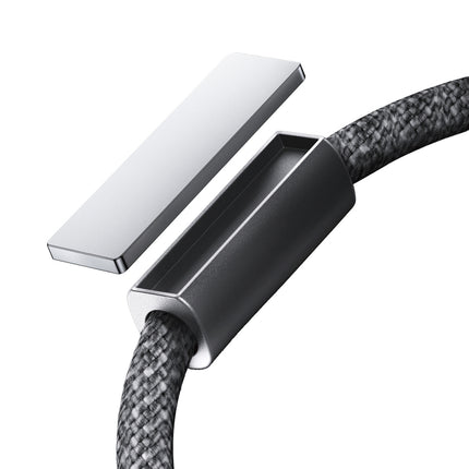 JOYROOM USB-C - USB-C cable with organizer and magnetic holder, 1.2 m - gray – image 2