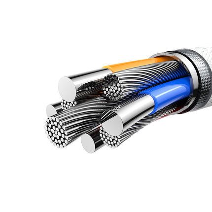 JOYROOM Cutting-Edge Series 3A USB-A - USB-C cable 1.2m - gray – image 4