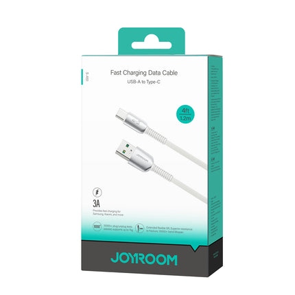 JOYROOM Cutting-Edge Series 3A USB-A - USB-C cable 1.2m - gray – image 7