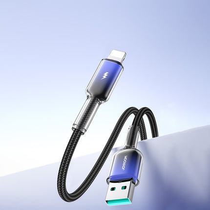JOYROOM Crystal-Clear Series 3A USB-A - iPhone Lightning cable 1.2m - black – image 10