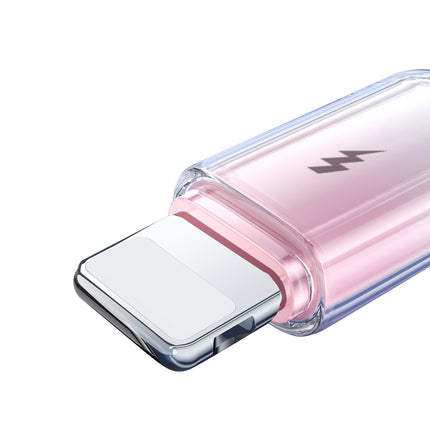 JOYROOM Crystal-Clear Series 3A USB-A - iPhone Lightning cable 1.2m - white – image 6