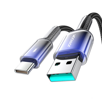 JOYROOM Crystal-Clear Series 60W USB-C - USB-C cable 1.2m - black – image 13