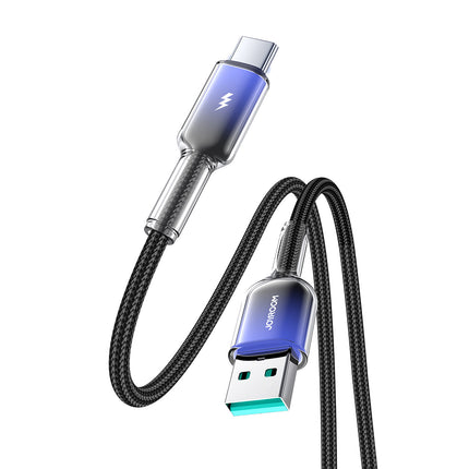 JOYROOM Crystal-Clear Series 60W USB-C - USB-C cable 1.2m - black – image 14