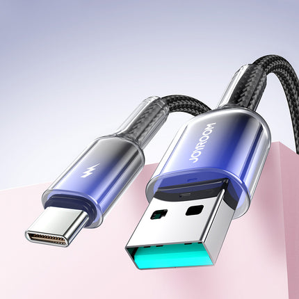 JOYROOM Crystal-Clear Series 60W USB-C - USB-C cable 1.2m - black – image 20