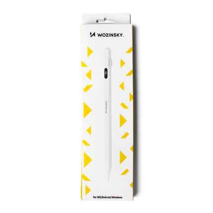 WOZINSKY Active stylus Stylus universal for Android and iOS USB-C - white – image 4