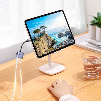 UGREEN USB-C - USB-C + 3.5mm mini jack audio adapter - gray – image 10