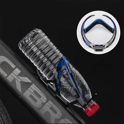 ROCKBROS Bicycle bottle holder - black and blue – image 2