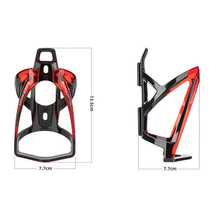 ROCKBROS Bicycle bottle holder - black and red – image 2