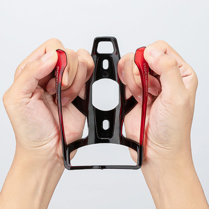 ROCKBROS Bicycle bottle holder - black and red – image 4