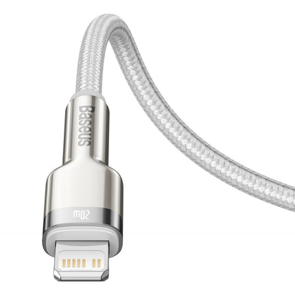 BASEUS iPhone USB-C cable - Lightning Series Metal Data 20W PD 2m - white – image 10