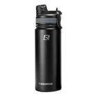 ROCKBROS Bicycle bottle, thermal bottle for drinks, stainless steel, 530 ml - black