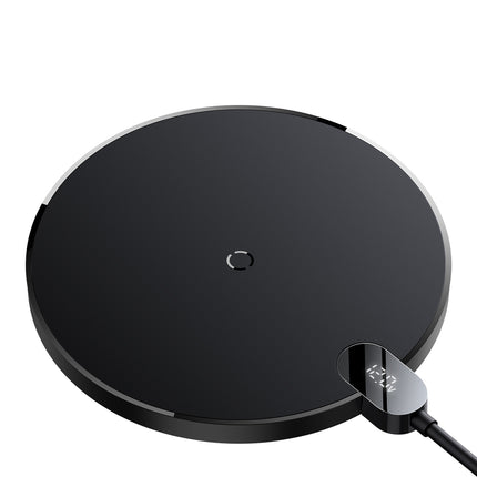 BASEUS Digital LED Display Gen 2 15W USB-C inductive charger - black – image 3