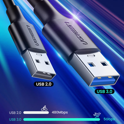 UGREEN USB-A 3.0 - USB-C 3A cable 1.5m - black – image 11