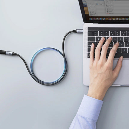 UGREEN USB-C PD QC extension cable 100W 5A 10Gbps 0.5m - gray – image 9