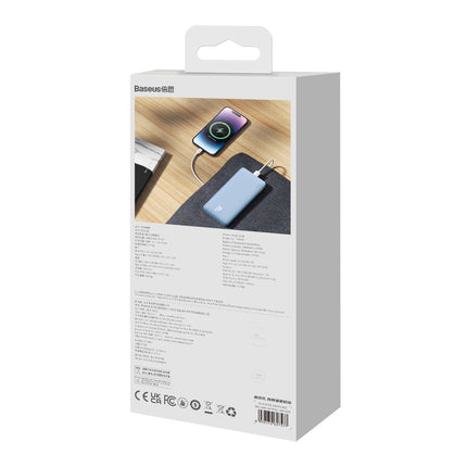 BASEUS Powerbank 10000mAh Airpow Fast Charge 20W - blue – image 8