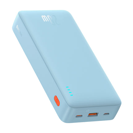 BASEUS Powerbank 20000mAh Airpow 20W with USB-A - USB-C cable 50cm - blue – image 2
