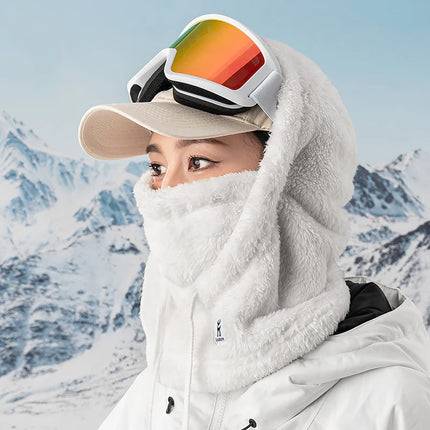 Qunature Qunature Arctic Velvet ski balaclava size M - white – image 3
