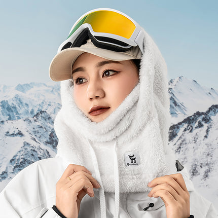 Qunature Qunature Arctic Velvet ski balaclava size M - white – image 5