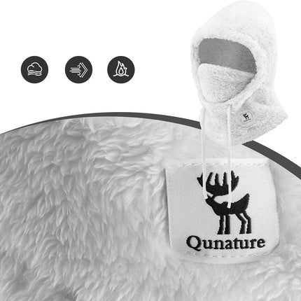 Qunature Qunature Arctic Velvet ski balaclava size M - white – image 7