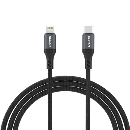 WOZINSKY Braided cable for iPhone USB-A - Lightning 2.4A 1m black – image 17