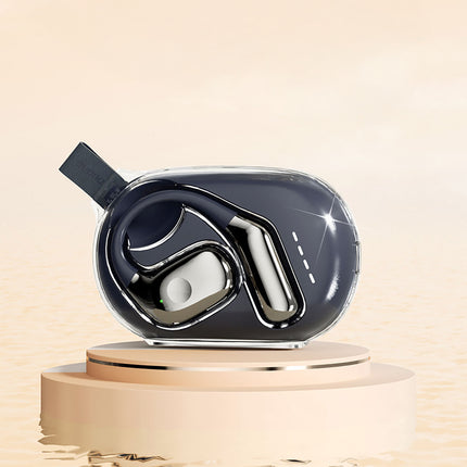 DUDAO Bluetooth 5.3 OWS USB-C business headset - navy blue – image 2