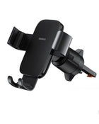BASEUS Metal Age 3 gravity car phone holder for air vent - black