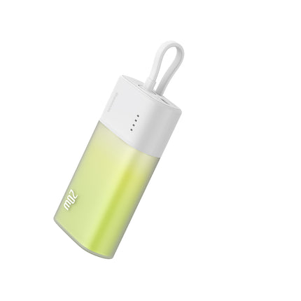 BASEUS Powerbank Popsicle 5200mAh 20W with Lightning cable 60W/20V/3A/30cm - white and green – image 2