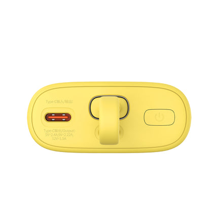 BASEUS Powerbank Popsicle 5200mAh 20W with Lightning cable 60W/20V/3A/30cm - yellow-pink – image 5