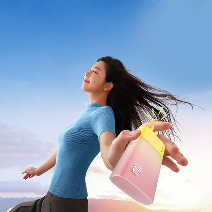 BASEUS Powerbank Popsicle 5200mAh 20W with Lightning cable 60W/20V/3A/30cm - yellow-pink – image 7