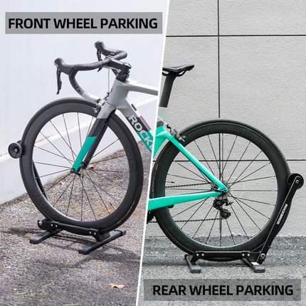 ROCKBROS Stable, foldable bicycle stand for the front wheel - black – image 6
