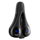ROCKBROS Gel-foam bicycle seat cover with rain cover - black and blue