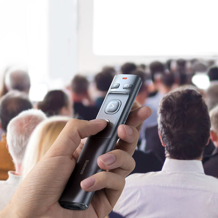 BASEUS Laser pointer with remote control for presentations up to 100m WiFi 2.4GHz USB-A/C - gray – image 8