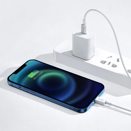 BASEUS Superior Series USB-C / Lightning PD 20W 2m cable - white – image 9