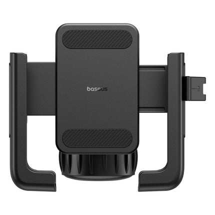 BASEUS GoTrip phone holder for a bicycle, scooter, scooter, mounted on the handlebar - black – image 2
