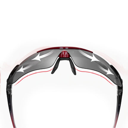 ROCKBROS Polarized cycling glasses 10001 - SET black and red – image 3