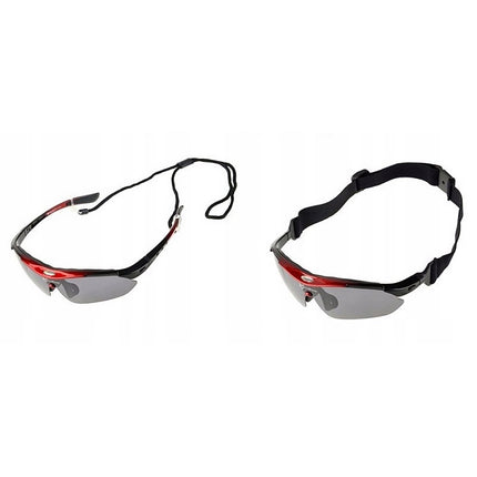 ROCKBROS Polarized cycling glasses 10001 - SET black and red – image 6