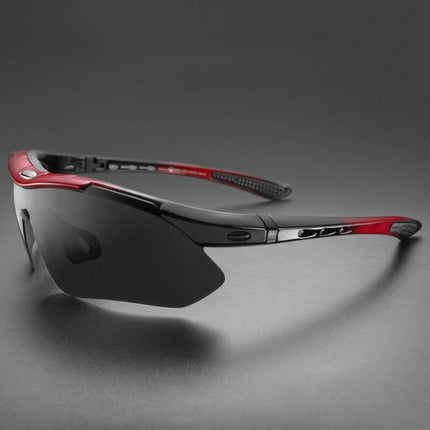 ROCKBROS Polarized cycling glasses 10001 - SET black and red – image 7
