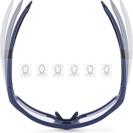 ROCKBROS UV400 photochromic cycling glasses with case SP216BL - blue – image 3