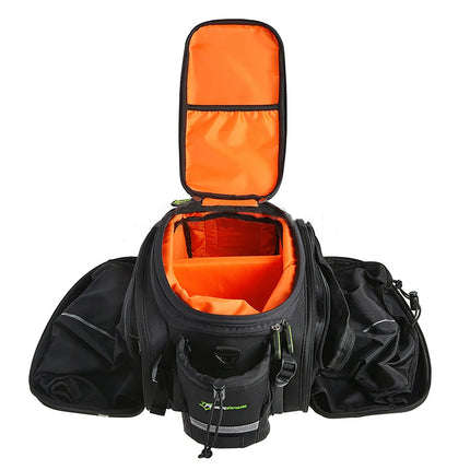 ROCKBROS Bicycle trunk bag 35l with fold-out pockets A6-03BK - black – image 2