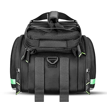 ROCKBROS Bicycle trunk bag 35l with fold-out pockets A6-03BK - black – image 8