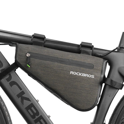 ROCKBROS Bicycle bag mounted on the frame 5l AS-017 - dark green