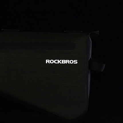 ROCKBROS Bicycle bag mounted on the frame 5l AS-017 - dark green – image 10