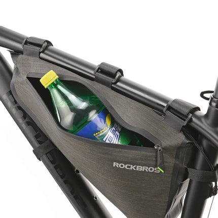 ROCKBROS Bicycle bag mounted on the frame 5l AS-017 - dark green – image 3