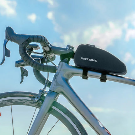 ROCKBROS Waterproof frame-mounted bicycle bag 1.5l AS-019 - black – image 11