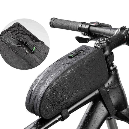 ROCKBROS Waterproof frame-mounted bicycle bag 1.5l AS-019 - black – image 6