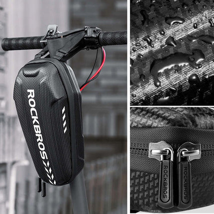 ROCKBROS Bicycle bag attached to the handlebar or frame 3l B62-1 - black – image 4