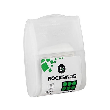 ROCKBROS Patch repair kit with glue dia. 2.4cm for patching bicycle inner tubes – image 7