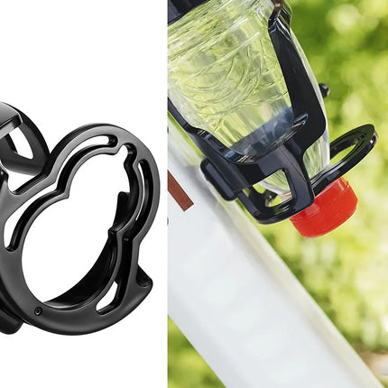 ROCKBROS Bicycle bottle holder, water bottle with neck down - black – image 10