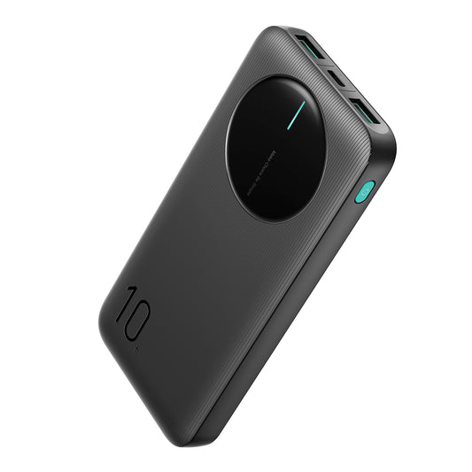 JOYROOM Powerbank JR-PBF12 10000mAh 2.4A 2x USB-A 1x USB-C - black