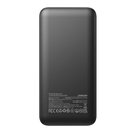 JOYROOM Powerbank JR-PBF12 10000mAh 2.4A 2x USB-A 1x USB-C - black – image 4